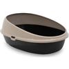 YES Toilette Aperta con Cornice Beige 1 PZ