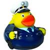 MBW Paperelle galleggianti Squeaky duck policeman personalizzate o neutre
