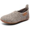 Bisgaard Pantofole Unisex per Bambini Wool Basic, Grigio., 26 EU