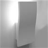 Applique in Gesso Pitturabile 1 lampada E14 da parete