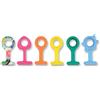 GIMA Kit guaine silicone per orologi rotondi - kit da 6 pz.