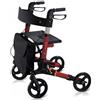 GIMA Deambulatore compact - pieghevole - rosso