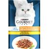 Gourmet Perle Filettini In Salsa Cat Busta Multipack 26x85G POLLO