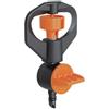 CLABER - MICROIRRIGATORE ROTANTE A 360° REGOLABILE EFFETTO PIOGGIA DELICATA 91250