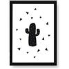 Kenay Home Pellicola Cactus A4, Carta, Bianco/Nero, 210 x 297 mm