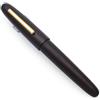czxwyst JINHAO 9056 - Penna stilografica in legno naturale, lavorata a mano, in ebano, pennino sottile, 0,5 mm