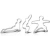 SHANTI NATION - Shanti Bakery II - Stampini per biscotti con motivi di yoga - in bella scatola - ottima idea regalo - per cuocere e cucinare