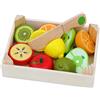 Toys of Wood Oxford TOWO alimenti da tagliare giocattolo in legno di Jumbo - Frutta e Veg di legno