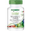 Fairvital | Vitamina C tamponata 1000mg - altamente dosata - VEGAN - 120 compresse - con cinorrodo
