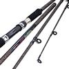 Sougayilang Canna da pesca alla carpa, Porable High Carbon 4 Pc grezzi carpa canna da pesca per viaggi acqua dolce pesca acqua salata