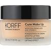 Korff Fondotinta Crema Effetto Lifting, Coprenza Media Alta con Acido Ialuronico e Vitamina E, Texture Fondente e Cremosa, Finish Satinato 03, Formato 30ml