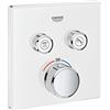 Grohe 29156LS0 Miscelatore Termostatico a 2 Vie, Bianco, Squadrato