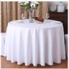 CIEEIN CIEHT Poliestere Tovaglia Rotonda Diametro 160cm-320cm Hotel Ristoranti Eventi Matrimonio Feste Copritavolo Resistente Bianco diametro 160 cm