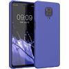 kwmobile Custodia Compatibile con Xiaomi Redmi Note 9S / 9 Pro / 9 Pro Max Cover - Back Case per Smartphone in Silicone TPU - Protezione Gommata - blu viola