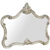 Biscottini specchio ingresso vintage 80x4x70 cm Made in Italy | Specchiera bagno e camera | Specchio vintage