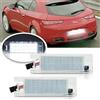Ayikeiy Luci LED Canbus targa compatibili con Alfa Romeo 174 156 159 166 Brera Giulietta Mito GF Spider Rail Lamp