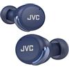 JVC auricolari True Wireless, Cancellazione attiva del rumore, Bluetooth 5.2, Waterproof (IPX4), 21H autonomia, modalità a bassa latenza per il gioco,HA-Z330T-A,azzurro,Unica