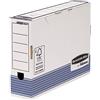 GielleService Fellowes Bankers Box Final File Box 80mm Assemblaggio automatico Fastfold Cartone riciclato Certificazione FSC