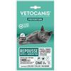 VETOCANIS - Collare anti-pulci e anti-zecche per gatti, sistema anti-esplosione, protezione 3 mesi, colore: Nero