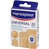 Hansaplast CEROTTO HANSAPLAST UNIVERSAL RESISTENTE ALL'ACQUA 4 FORME ASSORTITE 20 PEZZI