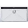 Franke Lavello una vasca Planar Sottotop PPX 110-72 122.0198.208 finitura inox satinato da 72x41 cm