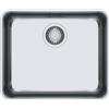 Franke PRONTA CONSEGNA - Franke: Lavello una vasca Aton Sottotop ANX 110-48 122.0204.649 finitura inox satinato da 48x40 cm