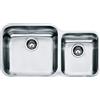 Franke PRONTA CONSEGNA - Franke Lavello due vasche Vasche Sottotop GAX 120 122.0021.447 finitura inox satinato da 78x40 cm