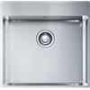 Franke PRONTA CONSEGNA - Franke Lavello una vasca Box Incasso Semifilo/Filotop BXX 210-50 TL 127.0369.289 inox satinato da 53x51 cm