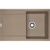 Franke: Lavello una vasca con gocciolatoio Maris MRG 611 114.0490.279 finitura fragranite oyster da 78x50 cm