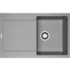 Franke PRONTA CONSEGNA - Franke: Lavello una vasca con gocciolatoio Maris MRG 611 114.0066.566 finitura fragranite stone grey da 78x50 cm