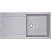 Franke Lavello una vasca con gocciolatoio Maris MRG 611-L 114.0158.781 finitura fragranite alluminio da 97x50 cm