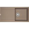 Franke Lavello una vasca con gocciolatoio Maris MRG 611-L 114.0490.280 finitura fragranite oyster da 97x50 cm