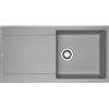 Franke Lavello una vasca con gocciolatoio Maris MRG 611-L 114.0066.570 finitura fragranite stone grey da 97x50 cm
