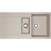 Franke Lavello una vasca con vaschetta e gocciolatoio Maris MRG 651 114.0066.684 finitura fragranite sahara da 97x50 cm