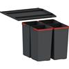 Franke Unità raccolta differenziata Easysort 450-0-4 121.0494.191 da 45 cm (4 bidoni)