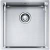 Franke: Lavello una vasca Franke: Box BXX 210-40/110-40 127.0369.215 finitura inox satinato da 44x45 cm
