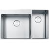 Franke PRONTA CONSEGNA - Franke Lavello una vasca con vano accessorio per Box Center BXX 220-50-27 127.0586.160 inox satinato 82x51 cm