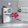 Maconi Consolle con kit asse da stiro Galileo 901 in legno da 85 cm serie SalvaSpazio collection