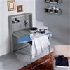 Maconi Consolle con kit asse da stiro Galileo 905 in legno da 85 cm serie SalvaSpazio collection