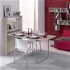 Maconi Consolle Galileo 904 in legno da 85 cm serie SalvaSpazio collection