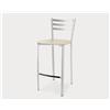 Connubia Sgabello Ace CB1329 con struttura in metallo e seduta a scelta da h. 92 cm - IN PROMOZIONE CON VOUCHER