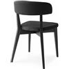 Connubia Sedia Siren CB1536 con struttura in legno e seduta a scelta