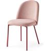 Connubia Sedia Tuka CB1993 con struttura in metallo e seduta a scelta - IN PROMOZIONE CON VOUCHER