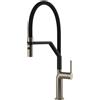 Gessi Miscelatore semi pro monocomando con doccetta estraibile Stelo Collection 60315 149 finitura Finox - IN PROMOZIONE FINO AL 13/07