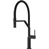 Gessi Miscelatore semi pro monocomando con doccetta estraibile Stelo Collection 60315 299 finitura Matte Black - IN PROMOZIONE FINO AL 13/07