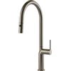 Gessi Miscelatore monocomando con doccetta estraibile Stelo Collection 60303 149 finitura Finox - IN PROMOZIONE FINO AL 15/06