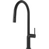 Gessi PRONTA CONSEGNA - Gessi Miscelatore monocomando con doccetta estraibile Stelo Collection 60303 299 finitura Matte Black - IN PROMOZIONE FINO AL 15/06