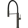 Gessi Miscelatore semi pro monocomando con doccetta estraibile Kitchen 60010 707 finitura Black Metal Brushed - IN PROMOZIONE FINO AL 15/06