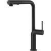 Gessi Miscelatore monocomando con doccetta estraibile Stelo Collection 60311 299 finitura Matte Black - IN PROMOZIONE CON VOUCHER FINO AL 29/06