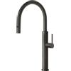 Gessi PRONTA CONSEGNA - Gessi Miscelatore monocomando con doccetta estraibile Kitchen Cesello 60026 707 finitura Black Metal Brushed